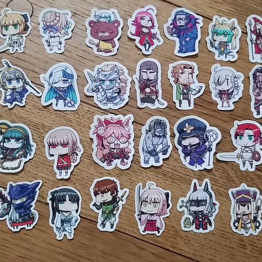 NWOT 57 Fate/GO stickers